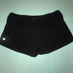 Black Lululemon Shorts